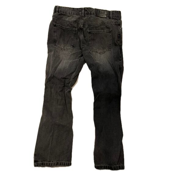 BooHooMan Black Straight Jeans Mens 34X29 - Picture 2 of 5